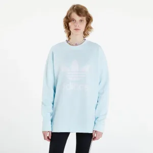 adidas Originals Trefoil Crew Sweatshirt Blue #1285161