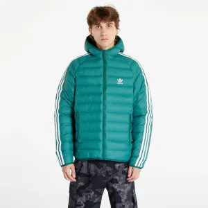 adidas Pad Hooded Puffer Jacket Collegiate Green/ White #1702611