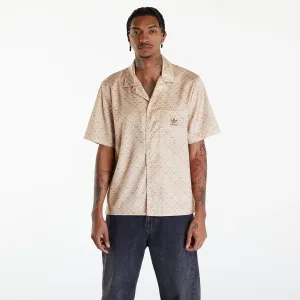 adidas Monogram Satin Shirt Crystal Sand #1827802