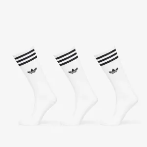 adidas High Solid Crew Sock 3-Pack White #1854988