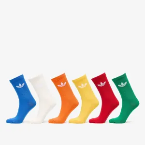 adidas Trefoil Cushion Crew Sock 6-Pack Multicolor #1845265