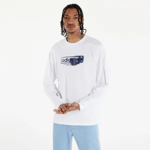 adidas Originals Washed Out 4.0 Logo Long Sleeve T-Shirt White/ Shadow Navy #1285099