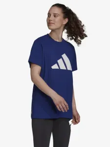 adidas Performance Future Icons Logo Graphic T-shirt Blue