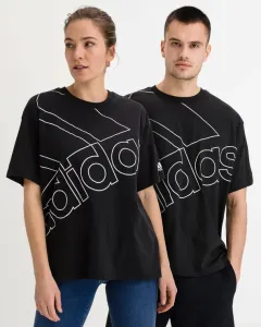 adidas Performance Giant Logo T-shirt Black