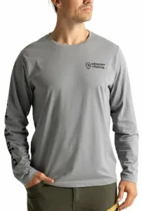 Adventer & fishing T-Shirt Long Sleeve Shirt Titanium 2XL