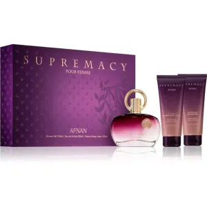 Afnan Supremacy Pour Femme Purple gift set for women
