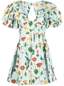 AGUA BY AGUA BENDITA - Printed Cotton Short Dress #1638648