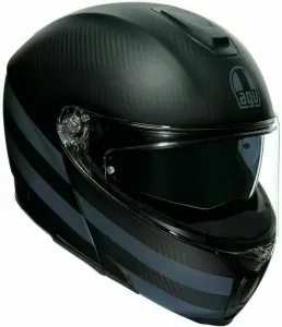 AGV Sportmodular Dark Refractive Carbon/Black 2XL Helmet
