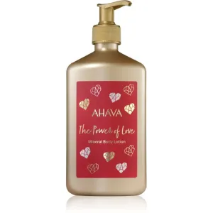 AHAVA The Power Of Love Mineral Body Lotion Nourishing Body Lotion with Dead Sea Minerals 500 ml