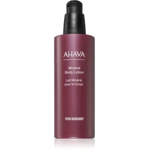 AHAVA Vivid Burgundy hydrating body lotion with Dead Sea minerals 250 ml