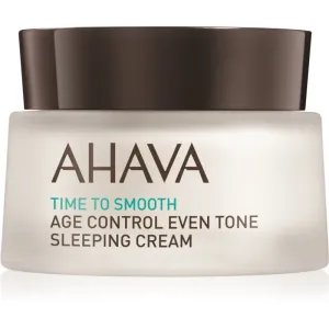AHAVA Time To Smooth illuminating night cream to treat the first signs of skin ageing 50 ml