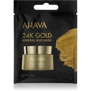 AHAVA Mineral Mud 24K Gold mineral mud mask with 24 carat gold 6 ml