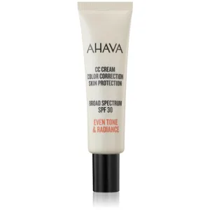 AHAVA CC Cream Color Correction CC cream to even out skin tone SPF 30 30 ml
