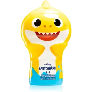 Air Val Baby Shark 2-in-1 shower gel and shampoo for children 400 ml