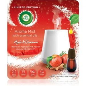 Air Wick Aroma Mist Magic Winter Apple & Cinnamon aroma diffuser with refill + battery White Difuser 20 ml