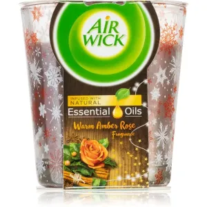 Air Wick Magic Winter Warm Amber Rose scented candle 105 g