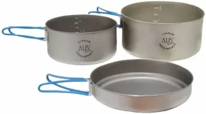 ALB forming Titan Pro Camping Cookware Set Pan-Pot Pot, Pan
