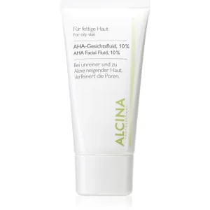 Alcina For Oily Skin facial fluid with 10% AHA 50 ml