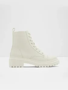 Aldo Goer Ankle boots White #1294388