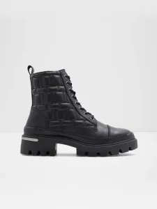Aldo Quilt Ankle boots Black