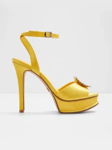Aldo Solitaira Sandals Yellow #1291324