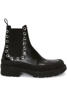 ALEXANDER MCQUEEN - Tread Slick Leather Chelsea Boots #1209289