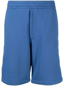 ALEXANDER MCQUEEN - Logo Cotton Shorts #1631201