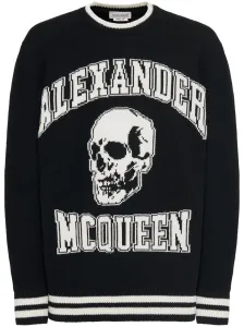 ALEXANDER MCQUEEN - Logo Organic Cotton Sweatshirt #1647297