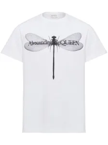 ALEXANDER MCQUEEN - Dragonfly Print Organic Cotton T-shirt #1760153