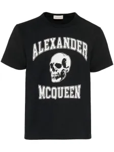 ALEXANDER MCQUEEN - Logo Organic Cotton T-shirt #1647586