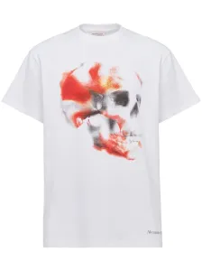 ALEXANDER MCQUEEN - Skull Print Organic Cotton T-shirt #1761833