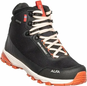 Alfa Womens Outdoor Shoes Gren Advance GTX W Black 40