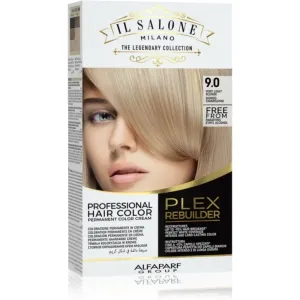 Alfaparf Milano Il Salone Milano Plex Rebuilder permanent hair dye shade 9.0 - Very Light Blonde 1 pc