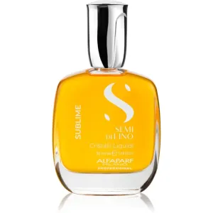 Alfaparf Milano Semi di Lino Sublime Cristalli moisturising oil for shiny and soft hair 50 ml