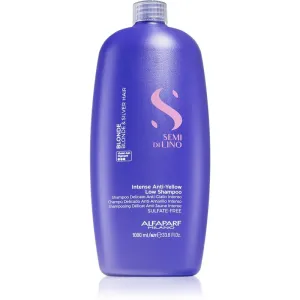 Alfaparf Milano Semi di Lino Blonde toning shampoo for blondes and highlighted hair 1000 ml