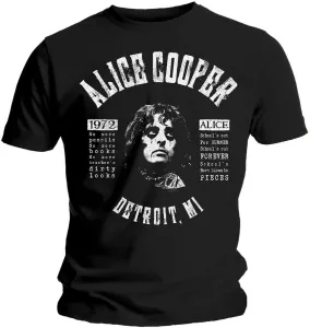 Alice Cooper T-Shirt School's Out Lyrics Black XL