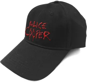 Alice Cooper Cap Dripping Logo Black