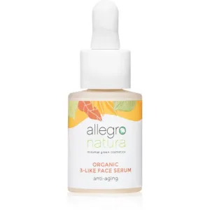 Allegro Natura Organic lifting serum for neck and neckline 15 ml