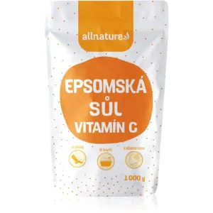 Allnature Epsom salt Vitamin C bath salts 1000 g #239282