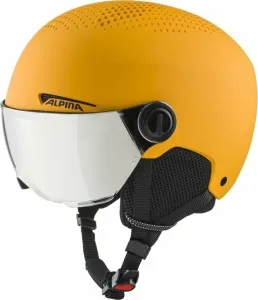 Alpina Zupo Visor Q-Lite Junior Ski helmet Burned/Yellow Matt M Ski Helmet