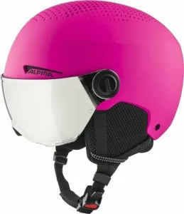 Alpina Zupo Visor Q-Lite Junior Ski helmet Pink Matt S Ski Helmet