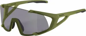 Alpina Hawkeye S Q-Lite V Olive Matt/Purple Sport Glasses