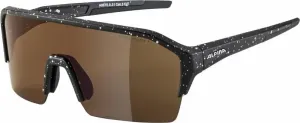 Alpina Ram HR Q-Lite Black/Blur Matt/Red Cycling Glasses