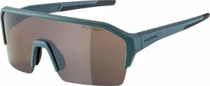 Alpina Ram HR Q-Lite Dirt/Blue Matt/Silver Cycling Glasses