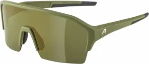Alpina Ram HR Q-Lite Olive Matt/Gold Cycling Glasses