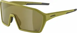 Alpina Ram Q-Lite Olive Matt/Gold Cycling Glasses
