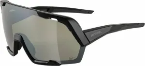 Alpina Rocket Bold Q-Lite Black Matt/Silver Cycling Glasses