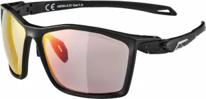Alpina Twist Five QV Black Matt/Rainbow Sport Glasses