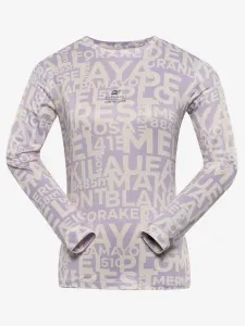 ALPINE PRO Lousa T-shirt Violet