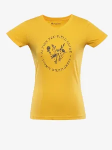 ALPINE PRO Nega T-shirt Yellow